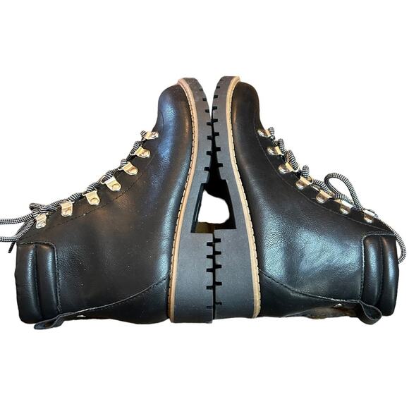 Style & Co Black Lace Up Hiker Boots NEW Size 5 - Picture 9 of 11